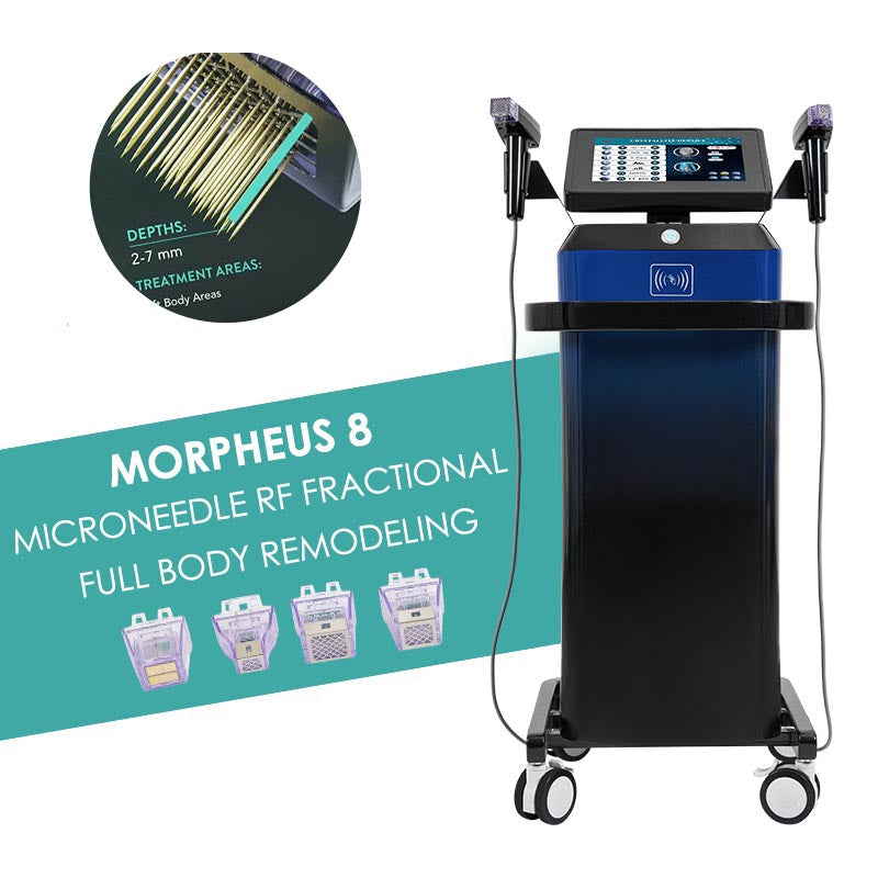 Morpheus 8 Fractional Machine High Radio Frequency Facial Machine Car Pigment Stretch Marks Small Pores Morpheus8 Machine