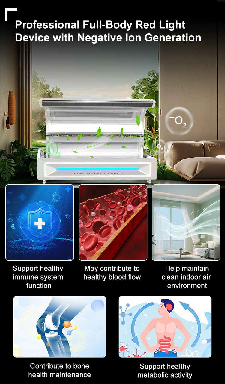 Spectrum 660nm&850nm, customize Service OEM. ODM. Wavelength. Package Material ABS & Stainless Steel Display Type LCD, Touch Screen Dimension 1940 x 860 x 820 MM Led Lifetime 10000 hours Weight 120KG