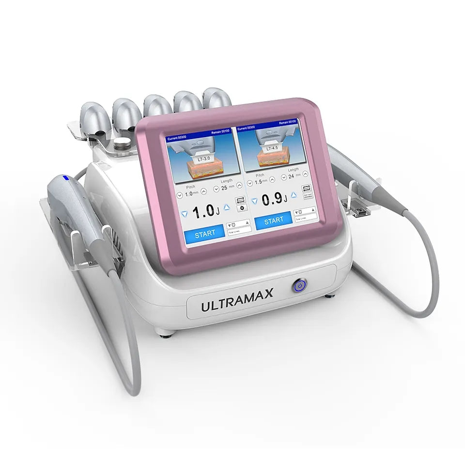 Hifu Cartridge Professional Hifu 12d Machine Anti Aging Anti Wrinkle Hifu 7d Facial and Body Skin Tightening Cellulite Reduction