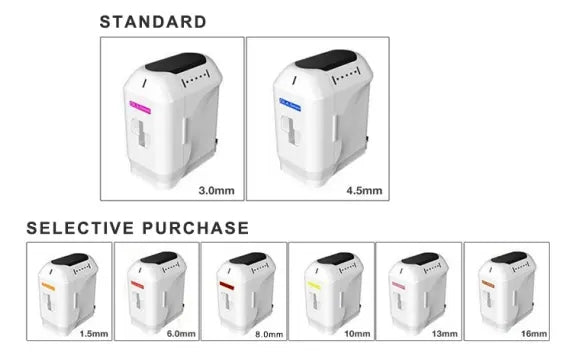 HIFU 1.5mm 2.0mm 3mm 4.5mm 6mm 8mm 9mm 13mm 16mm Cartridges Spare Part Vmax Beauty Machine Cartridge