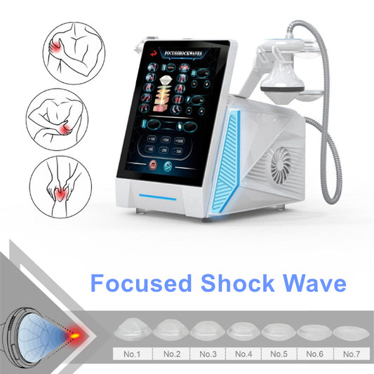 Focused Shockwave stem wave therapy machine Shock Waves Physiotherapy Shockwave Physical Therapy Machine Pain Relief Foot Back Knee Shoulder Massager Pain Relief