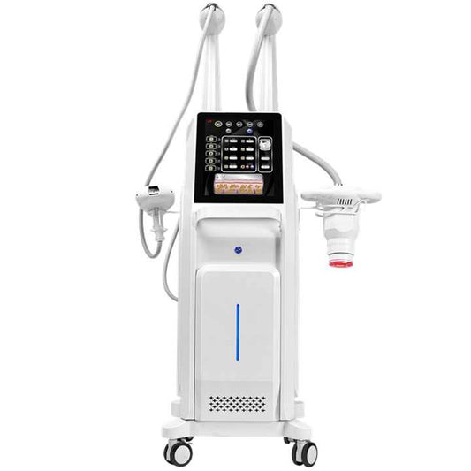 Newest Vertical 360 Degree Rotating Wrinkle Removal Rf Facial Lift Machine Fat Cellulite Removal Body Slimming Machine