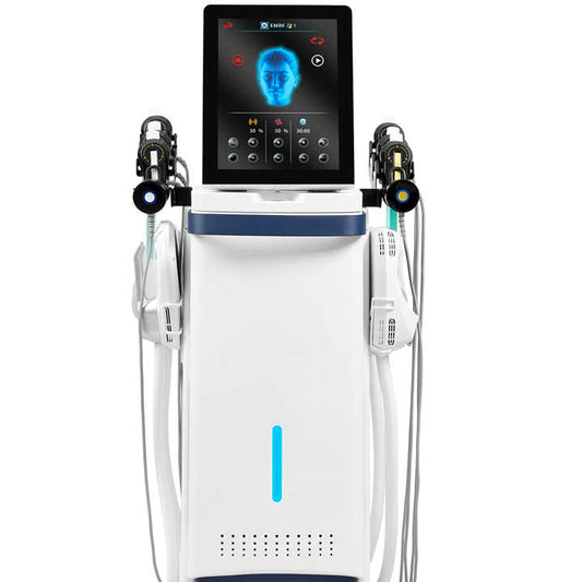 EMS Sculpting EMS Face RF High Frequency Facial Beauty Machine for Skin Tightening and Lifting Electromagnetic Facial Tightening